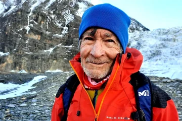 Veteran Climber Carlos Soria