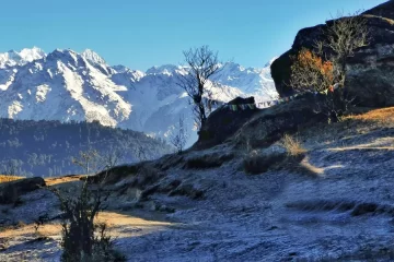 During Helambu Trek in Langtang Region