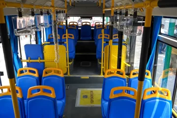 Hop On Hop OFF Bus Inside