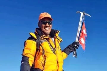 Lhakpa Sonam Sherpa climbs Mt Everest